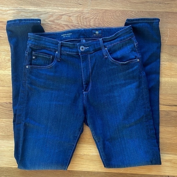 AG Adriano Goldschmied Farrah High Rise Skinny Jeans Dark Wash Empower Denim 29R - Picture 9 of 9